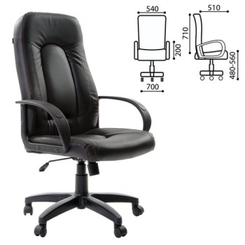 Кресло офисное BRABIX Strike EX-525 (черный 2) в Кольцово - kolcovo.mebel54.com | фото