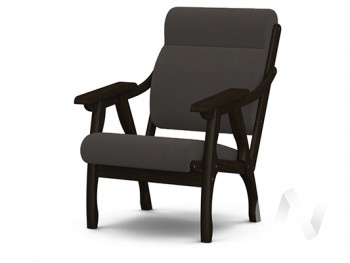 Кресло Вега-10 (венге лак/ULTRA GRAFIT) в Кольцово - kolcovo.mebel54.com | фото