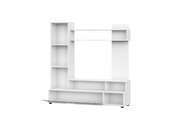 Мебель для гостиной "МГС 9" Белый / Цемент светлый в Кольцово - kolcovo.mebel54.com | фото