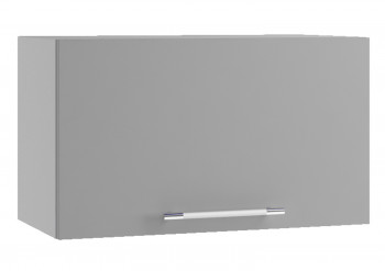 Ройс ПГ 600 Шкаф верхний горизонтальный (Графит софт/корпус Серый) в Кольцово - kolcovo.mebel54.com | фото