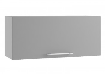 Ройс ПГ 800 Шкаф верхний горизонтальный (Графит софт/корпус Серый) в Кольцово - kolcovo.mebel54.com | фото
