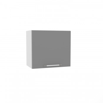 Ройс ВПГ 500 Шкаф верхний горизонтальный высокий (Графит софт/корпус Серый) в Кольцово - kolcovo.mebel54.com | фото